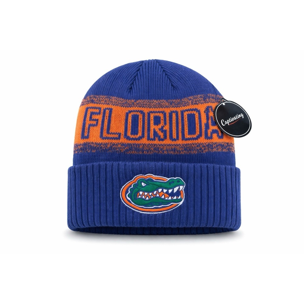 NWT Florida Gators Subarctic Cuffed Pom Knit Beanie Hat / Cap